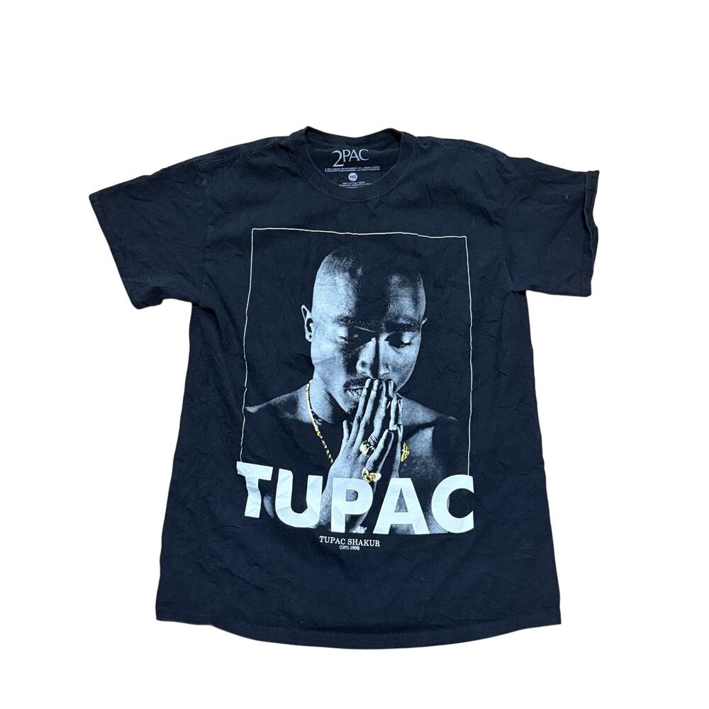 Tupac Black Rap Music T-Shirt Unisex